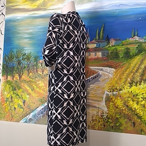 Banana republic petite 3/4 sleeve dress - Picture 3 of 7